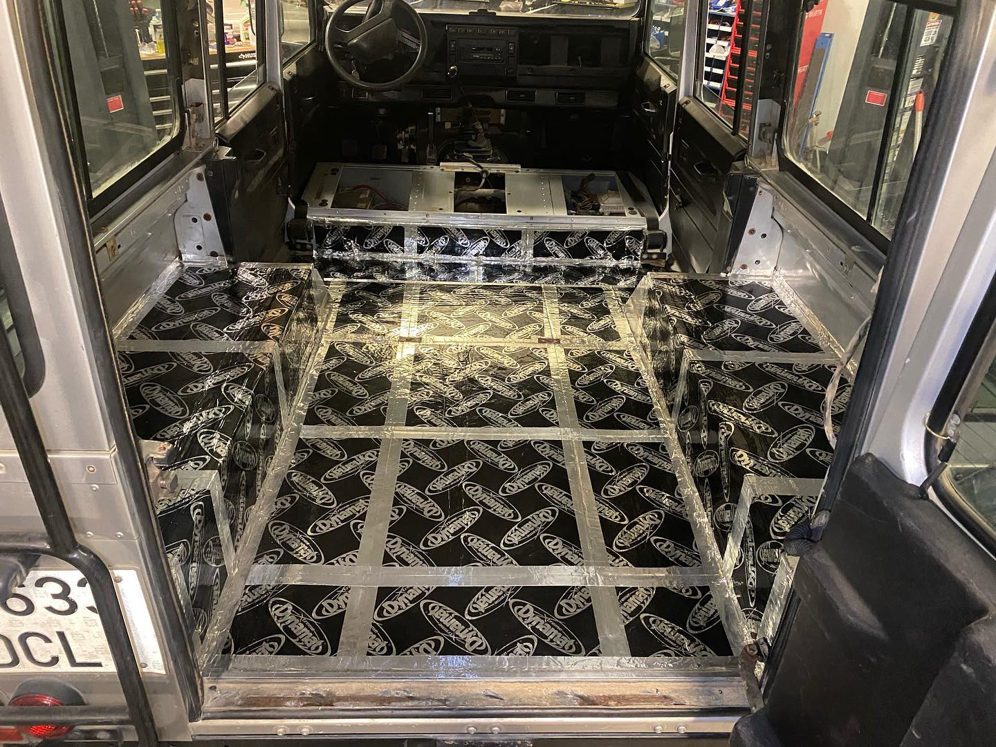 Land Rover Defender 110 Sound Deadening 4